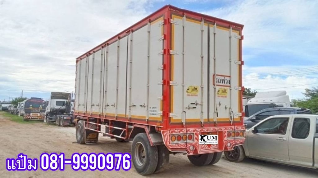 🚚หางตู้สิบบาน ปี 2565 อู่ ปิติ สองเพลา ราคา 570,000.-(3634) 🚚หางตู้สิบบาน ปี 2565 อู่ ปิติ สองเพลา ราคา 570,000.-(3634)