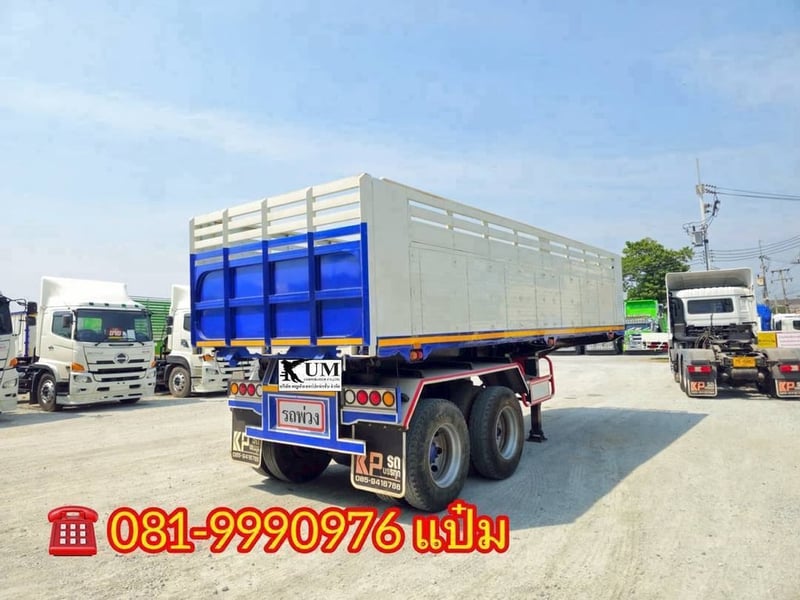    🚛หางเซมิดั้มพ์  ปี 2558    อู่ BPT  สองเพลา (5865)    Sาคา  390,000.-