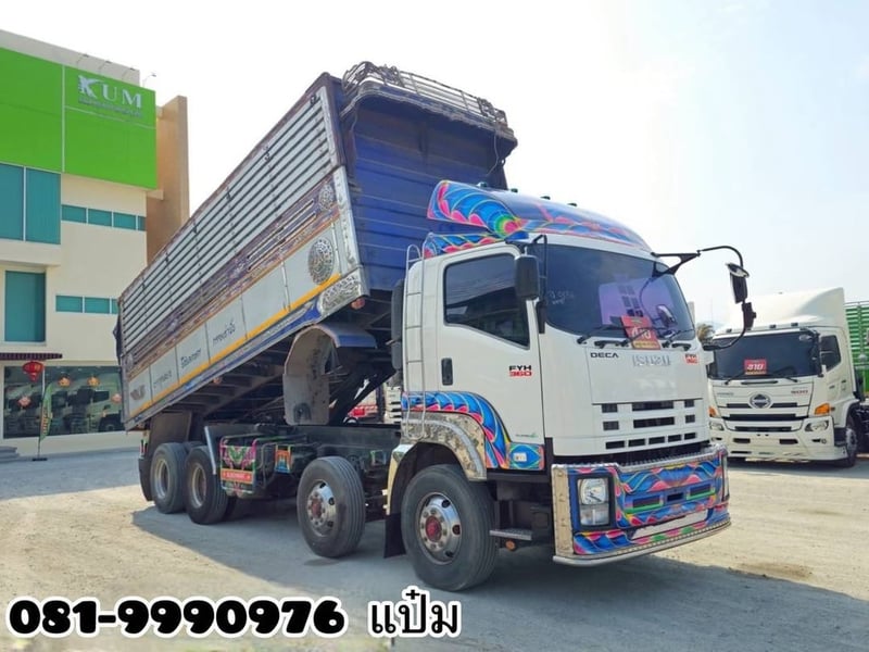 🚜12 ล้อดั้มพ์เกษตร ISUZU FYH 360 แรงม้า ปี 2555 (0856) 🚜12 ล้อดั้มพ์เกษตร ISUZU FYH 360 แรงม้า ปี 2555 (0856)