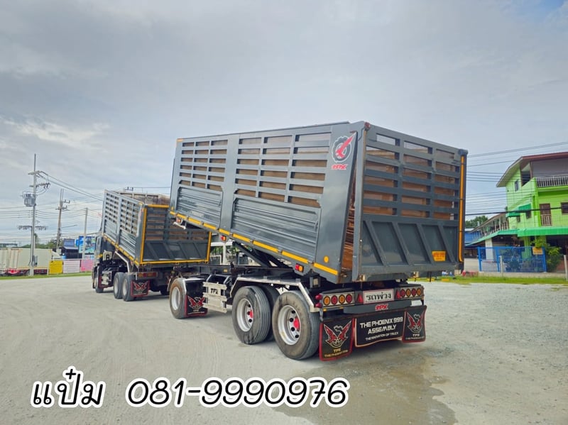 ISUZU FXZ 360แรงม้า รถบรรทุก 10ล้อ พ่วงแม่ลูก ปี2023 เลขไมล์ 120,000 กม.