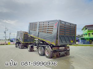 ISUZU FXZ 360แรงม้า รถบรรทุก 10ล้อ พ่วงแม่ลูก ปี2023 เลขไมล์ 120,000 กม.