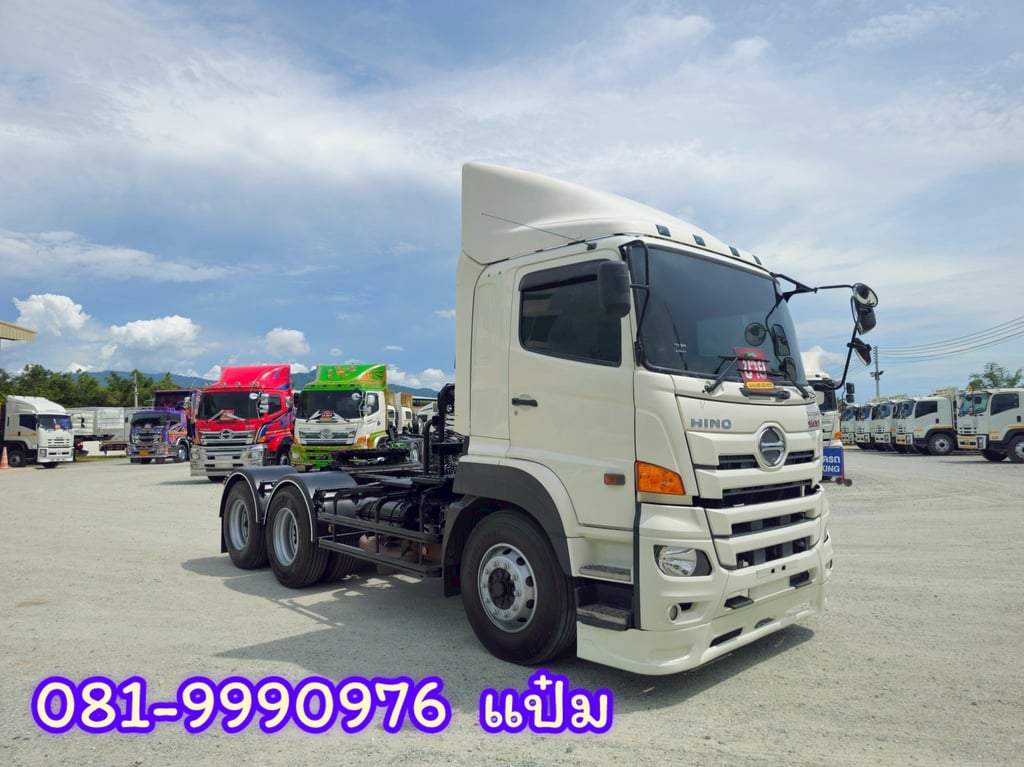 (8646)HINO FM1A 344แรงม้า รถบรรทุก หัวลาก 10ล้อ หัวลาก เฉพาะหัว ปี2021 เลขไมล์ 370,000 กม. (8646)HINO FM1A 344แรงม้า รถบรรทุก หัวลาก 10ล้อ หัวลาก เฉพาะหัว ปี2021 เลขไมล์ 370,000 กม.