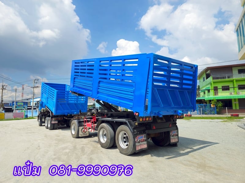 🚌สิบล้อดั้มพ์พ่วง  ปี 2565 ISUZU  FXZ  360  แรงม้า ราคา  2,930,000.-(1694)(3088)