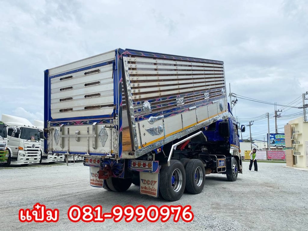 🚌สิบล้อดั้มพ์ ปี 2566 คอกเกษตรชุดใหญ่ HINO VICTOR FM1A 344 แรงม้า ราคา 2,250,000.-(2108) 🚌สิบล้อดั้มพ์ ปี 2566 คอกเกษตรชุดใหญ่ HINO VICTOR FM1A 344 แรงม้า ราคา 2,250,000.-(2108)