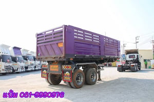 หางเซมิดั้มพ์ สองเพลา ปี 2566 อู่เพชรรัตน์ Sาคา 590,000.-(9819)