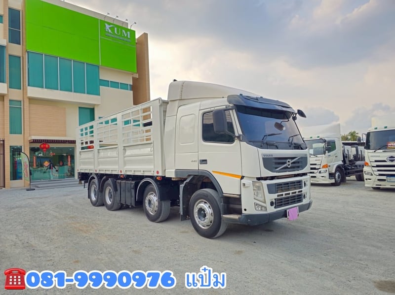 🚚สิบสองล้อคอก ปี 2556 VOLVO FM 440 เเรงม้า Sาคา  550,000.-(2209)