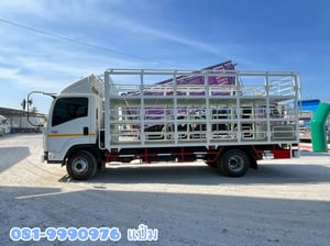 หกล้อคอก ISUZU  FRR 190 แรง  ปี 2564  ยาว 5.6 สูง 2.0 กว้าง 2.45 Sาคา 1,010,000. -(4513) ยางใหม่ 4 เส้น