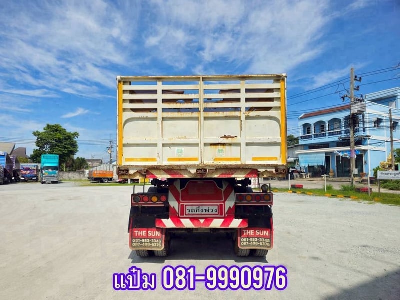 🚚หางเซมิดั้มพ์  ปี 2566 อู่เดอะซัน  สองเพลา Sาคา  550,000.-(3395)