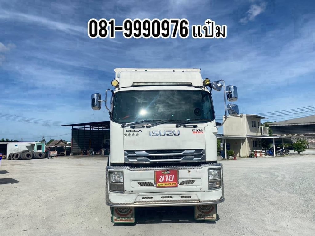      🚌สิบล้อตู้สิบบาน ปี 2562  ISUZU  FVM  300  แรงม้า  Sาคา  1,790,000.-(0634)