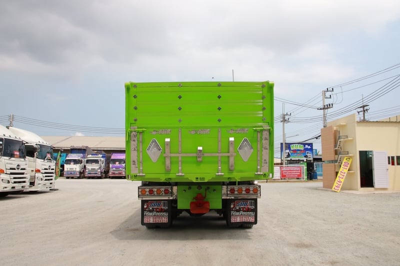 🔥สิบล้อดั้มพ์ อลูมิเนียม พร้อมชุดเเต่ง HINO  FM1A 344 เเรง  ปี2566 Sาคา  2,270,000.-(5902)