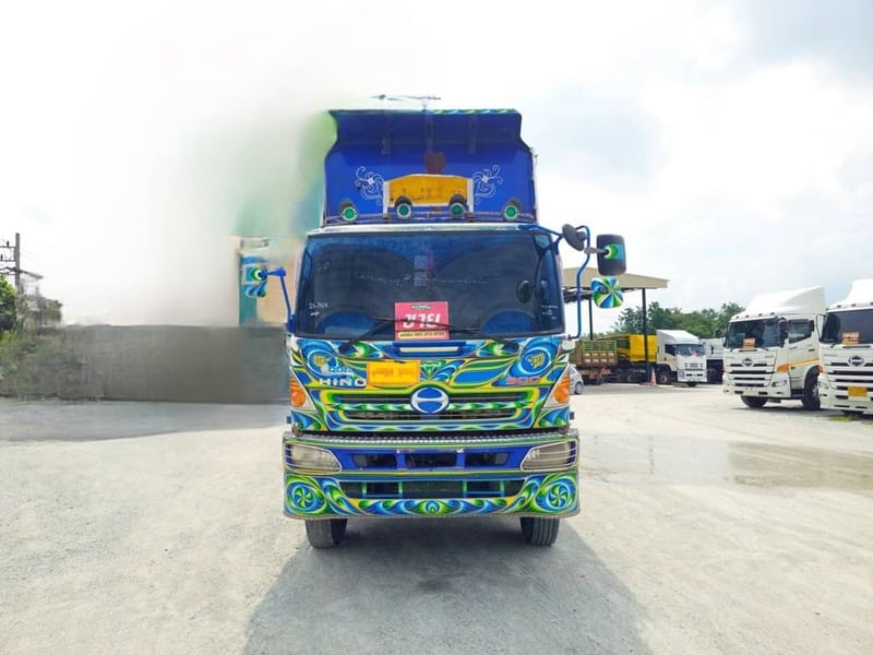 สิบล้อดั้มพ์ พ่วงเเม่ลูก  ปี 2556 HINO FM1A  344 เเรงม้า (กำลังเก็บงาน) Sาคา 1,690,000.-(3163)(3164)