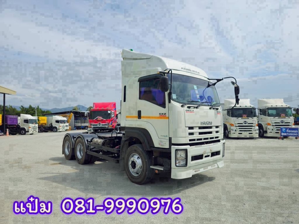 สิบล้อหัวลาก ปี 2555 ISUZU GXZ 360 แรงม้า ราคา 1,310,000.-(6863) สิบล้อหัวลาก ปี 2555 ISUZU GXZ 360 แรงม้า ราคา 1,310,000.-(6863)