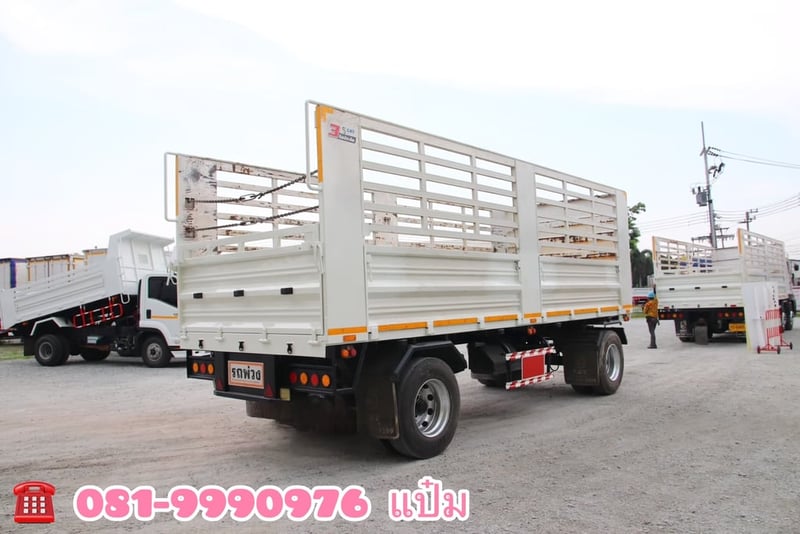🚛หางคอกสองเพลา  ปี 2565 อู่เอสเคที  Sาคา  450,000.- (6467)