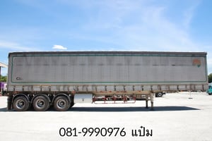 หางตู้ผ้าใบ สามเพลา อู่พนัส  ปี 2563 (1848) ยาว 13.45 กว้าง 2.5 สูง 2.4
