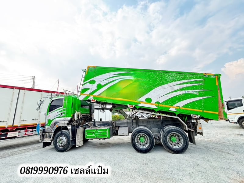 🚛สิบล้อดั้มพ์ IZUSU FXZ 360  แรง ปี2565 (1245,1246)