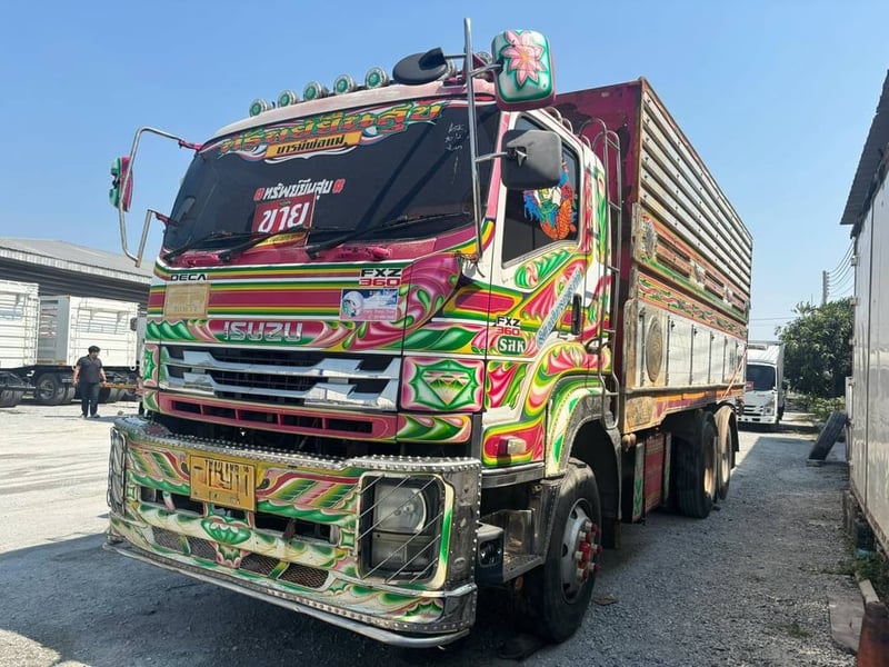 สิบล้อดั้มพ์เกษตร ISUZU FXZ 360 แรงม้า ปี 2553 (0361)