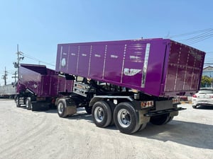 สิบล้อดั้มพ์ พ่วงเเม่-ลูก  FM2P 380  แรง ปี 2565 ยางใหม่ 10 เส้น Sาคา  2,820,000.-(2089)(2090)