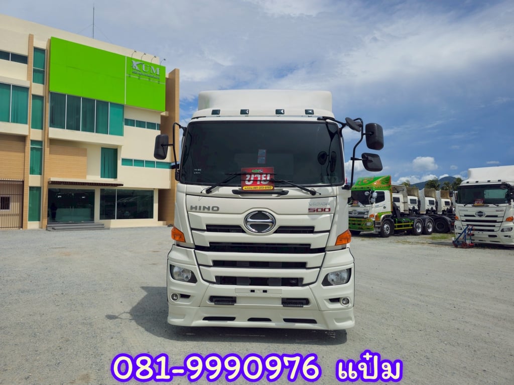 (8646)HINO FM1A 344แรงม้า รถบรรทุก หัวลาก 10ล้อ หัวลาก เฉพาะหัว ปี2021 เลขไมล์ 370,000 กม.