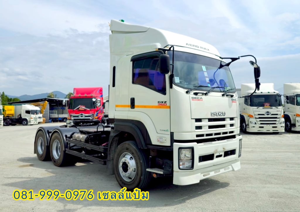 🚚สิบล้อหัวลาก ปี 2555 ISUZU GXZ 360 แรงม้า ราคา 1,170,000.-(6863) 🚚สิบล้อหัวลาก ปี 2555 ISUZU GXZ 360 แรงม้า ราคา 1,170,000.-(6863)