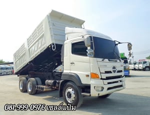 🚚สิบล้อดั้มพ์ อู่สามมิตร ปี 59  HINO 344 แรงม้า Sาคา  1,490,000.-(3775)