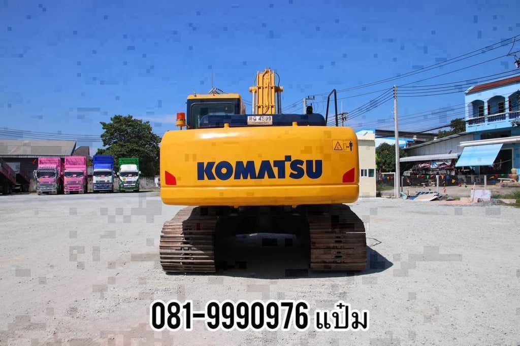 🚚รถเเบ็คโฮล  KOMATSU  PC200-7  ปี 2548 (4599) ราคา 790,000.-
