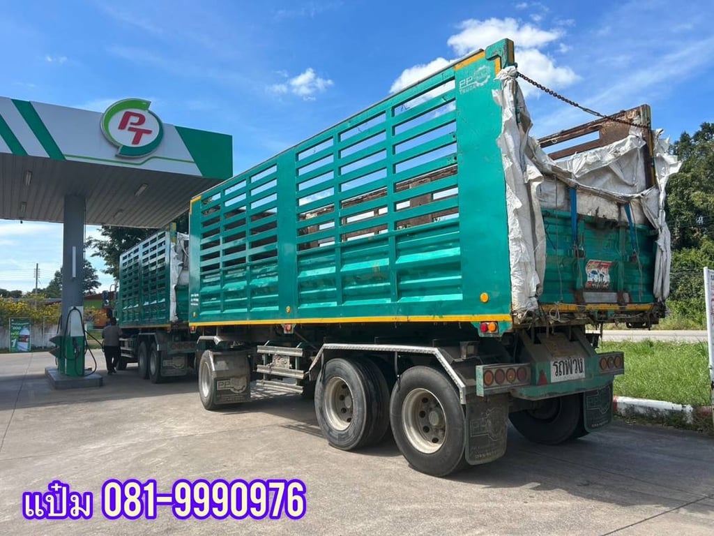 🚚 สิบล้อพ่วงเเม่ลูก  ปี 2566 ISUZU  FXZ 360 เเรงม้า  Sาคา 2,790,000.-(4795)(4796)