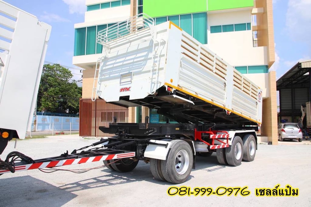 🚚สิบล้อดั้มพ์ พ่วงเเม่ลูก  ปี  65  HINO 344 แรงม้า Sาคา  2,490,000.-( 2753 )(1976)