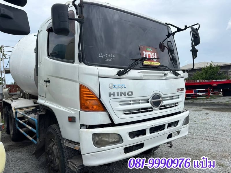 สิบล้อโม่ปูน HINO FM1A 344 แรงม้า ปี 2555 (6785) สิบล้อโม่ปูน HINO FM1A 344 แรงม้า ปี 2555 (6785)