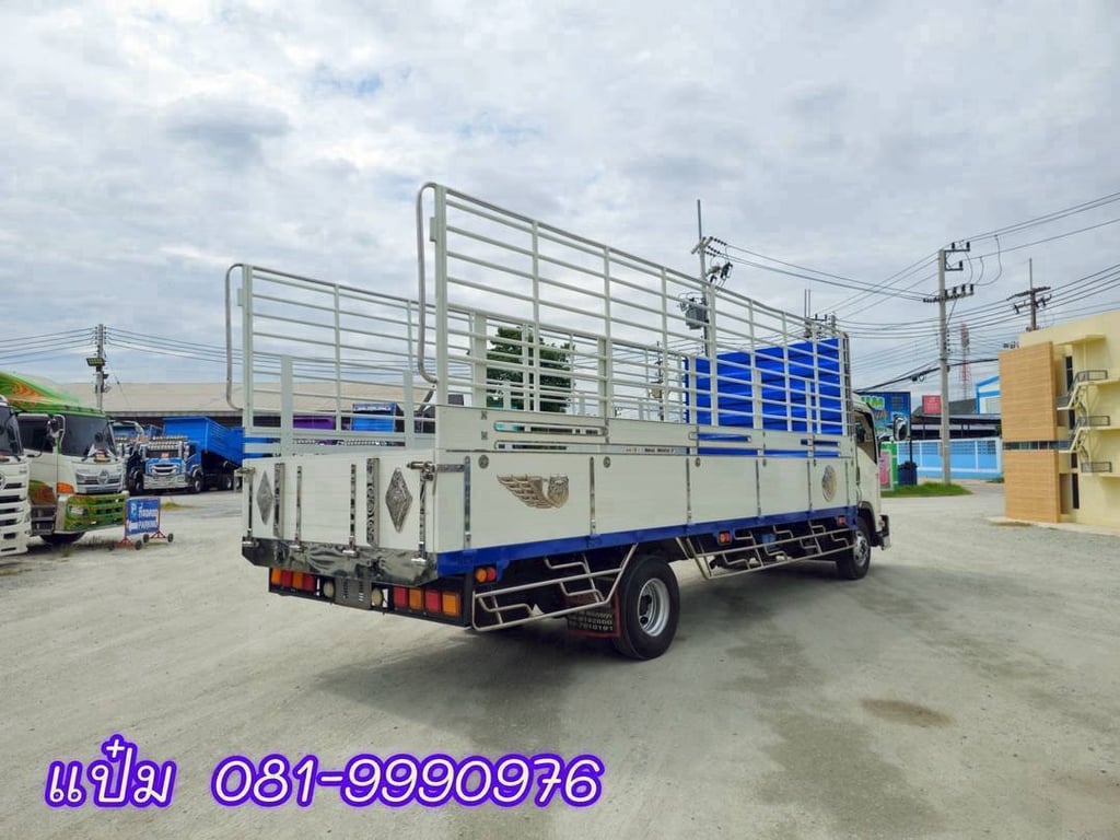 🚚หกล้อคอก ปี 2565 ISUZU  FRR  210  แรงม้า ราคา  1,230,000.-(9202)