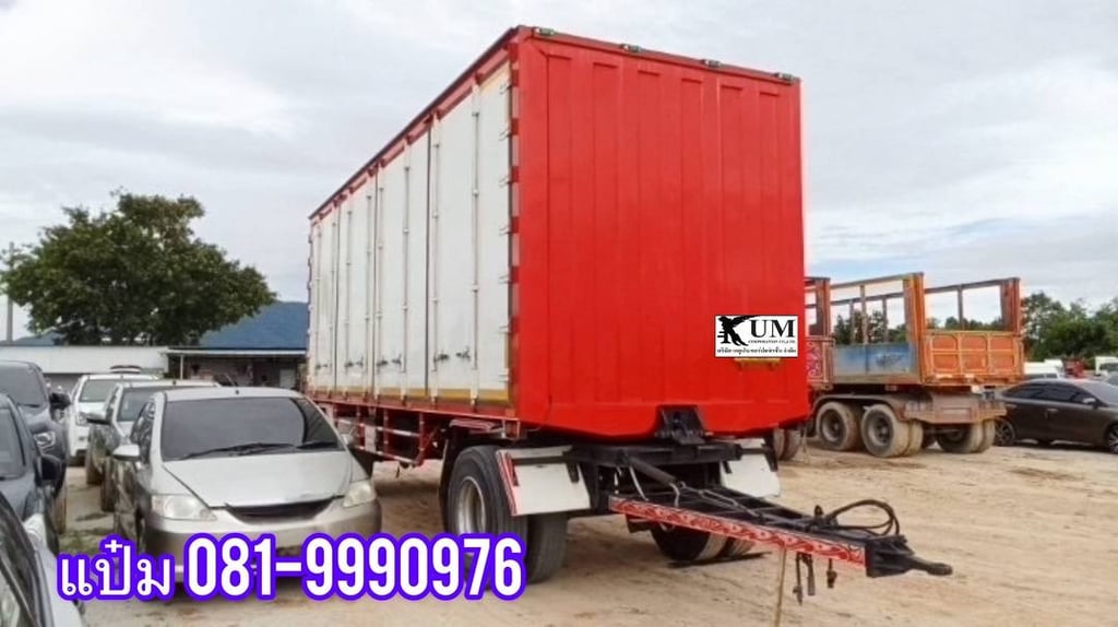 🚚หางตู้สิบบาน ปี 2565 อู่ ปิติ สองเพลา ราคา 570,000.-(3634) 🚚หางตู้สิบบาน ปี 2565 อู่ ปิติ สองเพลา ราคา 570,000.-(3634)