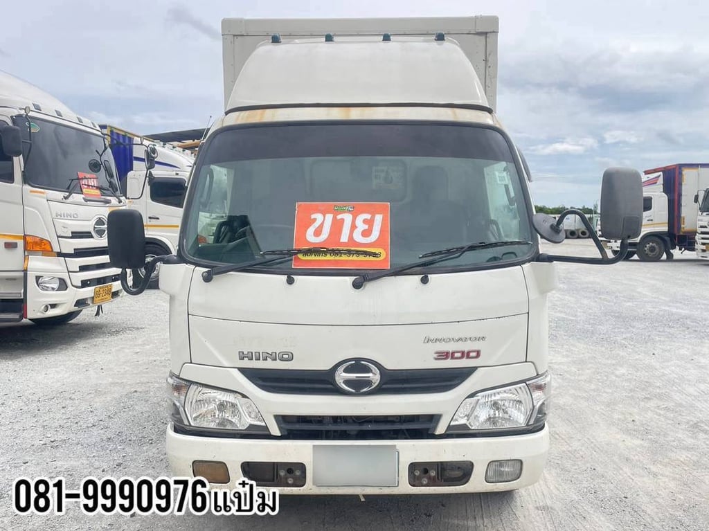 สี่ล้อจัมโบ้ HINO XZU 136 แรง ปี 2561 (4583)