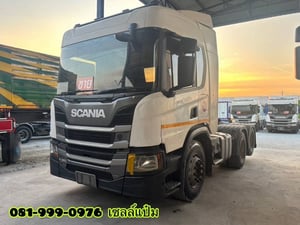 🔥 SCANIA P360 แรงม้า เพลาเดียวยกล้อ  ลากหนักได้ ประหยัดกว่า ปี 2020 (1376)
