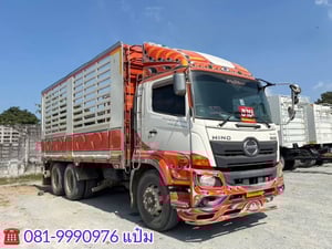 สิบล้อกระบะคอก HINO FL8J  260 แรงม้า ปี 2559 (2895)