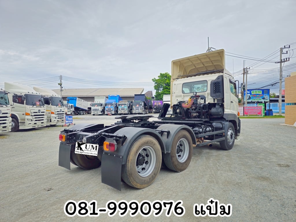 (6802)HINO FM1A 344แรงม้า รถบรรทุก หัวลาก 10ล้อ หัวลาก เฉพาะหัว ปี2020 เลขไมล์ 290,000 กม.