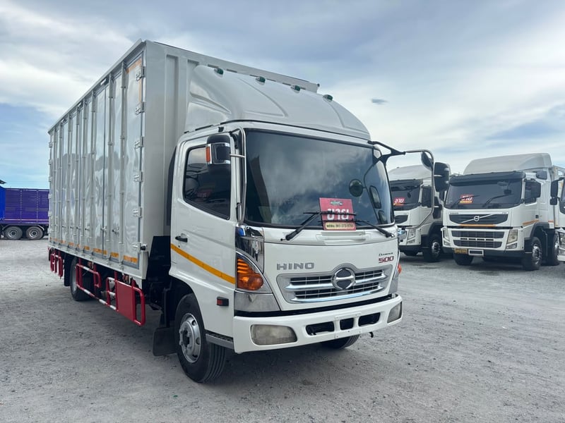 หกล้อตู้ทึบ HINO FC9J  175 แรงม้า ปี 2556 (8338)