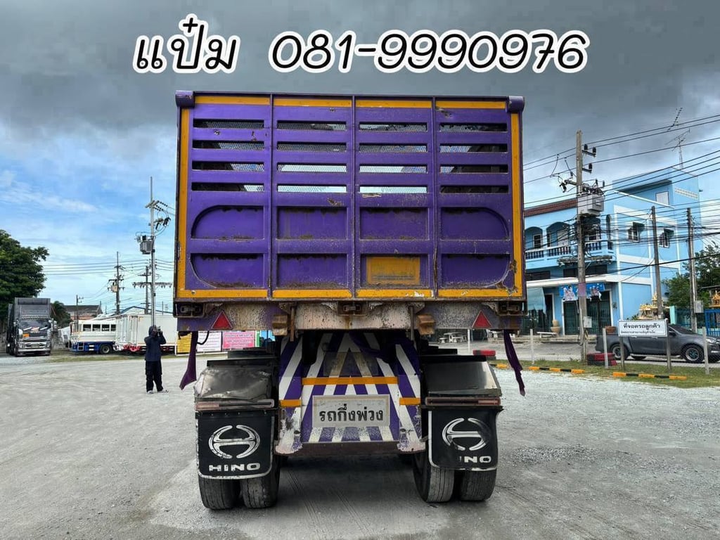 🚚หางเซมิดั้มพ์ สองเพลา  อู่ เอส เค ที ปี 2562 ราคา  450,000.-(8798)