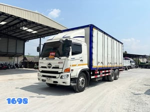 HINO FG8J 240แรงม้า รถบรรทุก 10ล้อ ตู้แห้ง