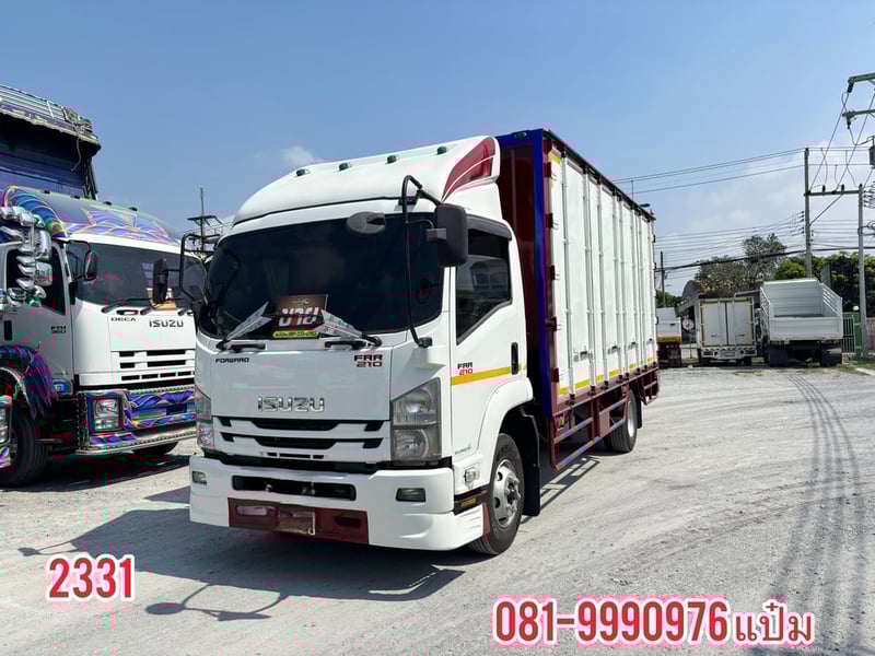 🚛หกล้อตู้สิบบาน ISUZU FRR 210 แรง ปี  2565   Sาคา  990,000.-(2331)