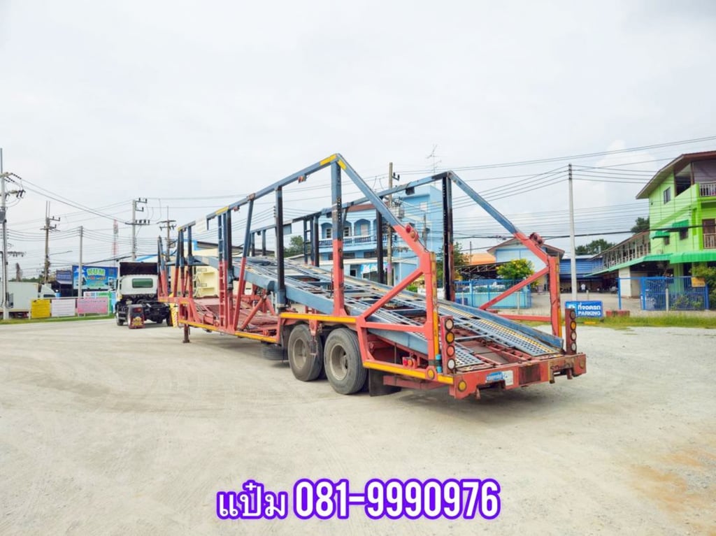 🚚หางขนรถยนต์  ปี 2554 บรรทุกๆได้ครั้งละ 7 คัน ราคา 200,000.-(2404)