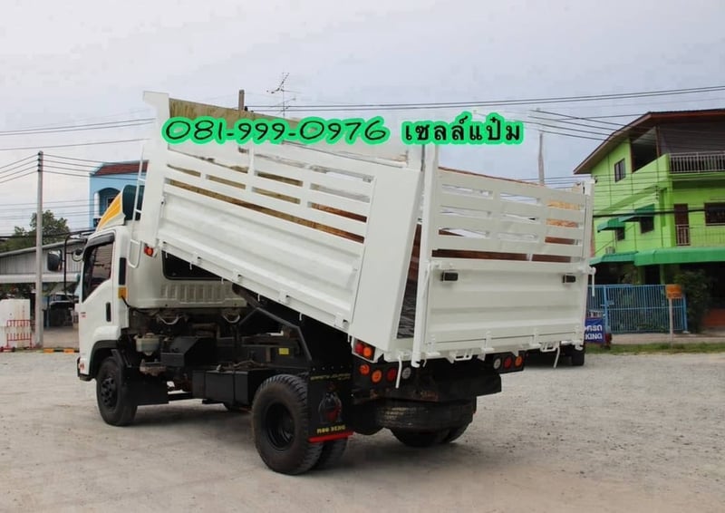 🚚หกล้อดั้มพ์ ปี 2565 ISUZU  FRR 190 เเรงม้า Sาคา  1,110,000.-(0522)