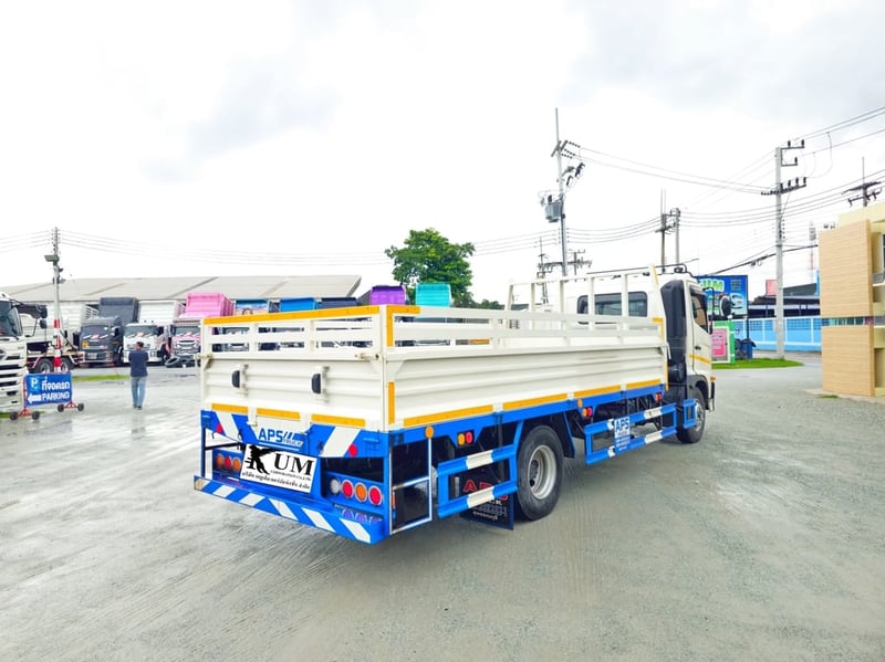 หกล้อกระบะคาร์โก้ HINO FC9J  175 แรง ปี 2567  ยาว 4.2 กว้าง 2.37 สูง 8.0 (3858)