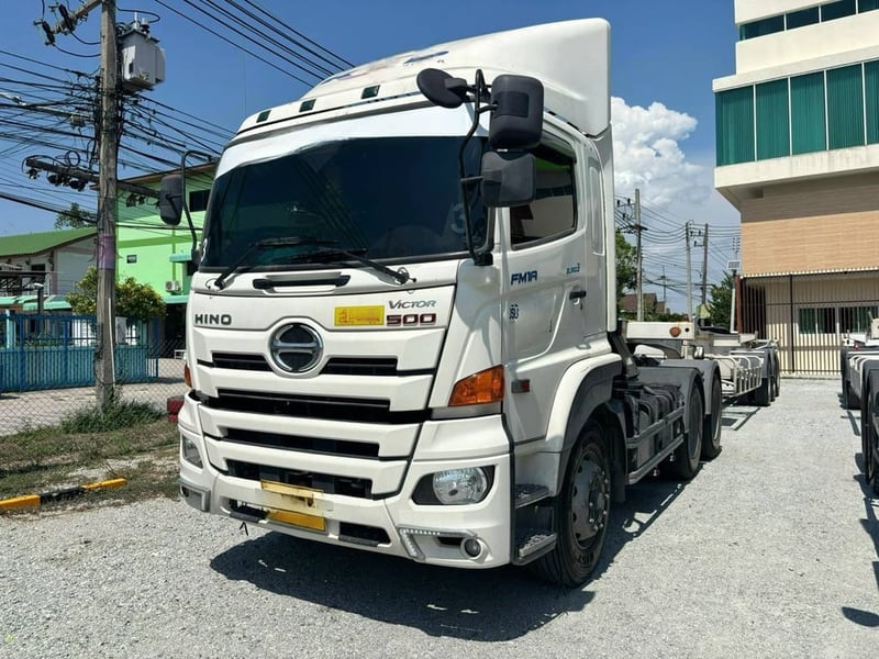 💯ด่วนเข้าใหม่ สิบล้อหัวลาก รุ่นใหม่ก่อนยูโร 5 ไมล์ 100,000+ 🚛HINO FM1A 344 เเรงปี 2566