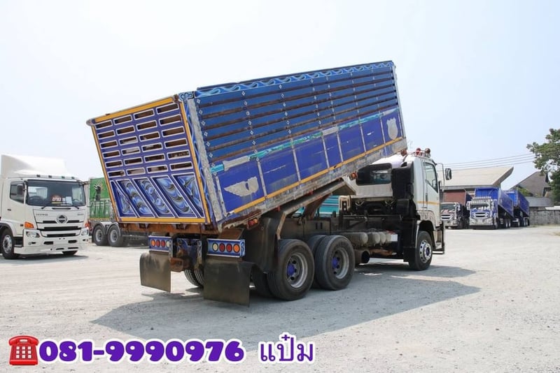 🚛สิบล้อดั้มพ์พ่วง ปี 2565 ISUZU  FXZ  360 เเรงม้า  Sาคา  2,330,000.- ( 5346 )
