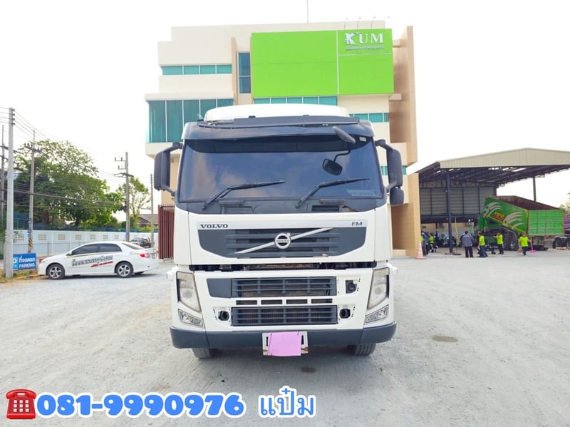 🚚สิบสองล้อคอก ปี 2556 VOLVO FM 440 เเรงม้า Sาคา  550,000.-(2209)