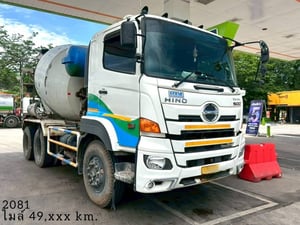 สิบล้อโม่ปูน HINO FM1A 344 แรง ปี 2567 (2081) สิบล้อโม่ปูน HINO FM1A 344 แรง ปี 2567 (2081)
