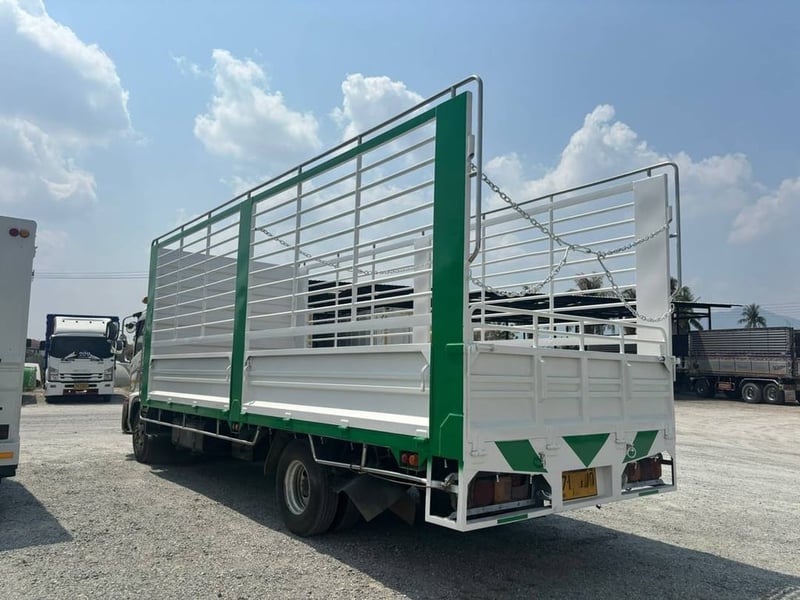 💯หกล้อคอก เพิ่งเก็บงานเสร็จ หกล้อคอก HINO  FC9J 175 แรง  ปี 2566ยาว 6.56 สูง 2.30 กว้าง 2.46  Sาคา  1,300,000.-(2340)