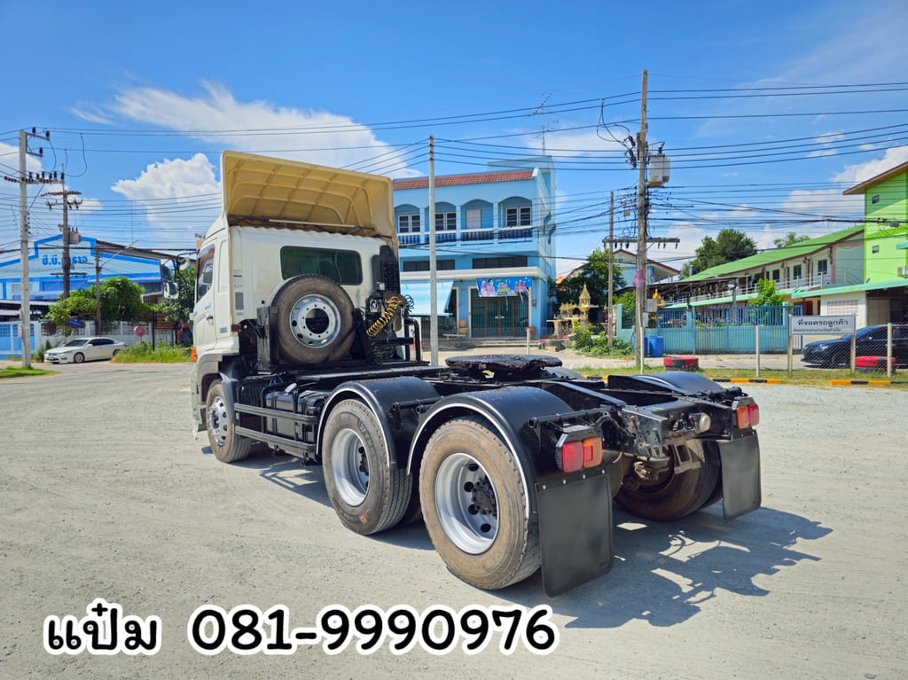 (2297)HINO FM1A 344แรงม้า รถบรรทุก หัวลาก 10ล้อ หัวลาก เฉพาะหัว ปี2017
