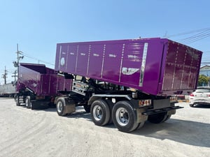 สิบล้อดั้มพ์ พ่วงเเม่-ลูก  FM2P 380  แรง ปี 2565 ยางใหม่ 10 เส้น Sาคา  2,820,000.-(2089)(2090)