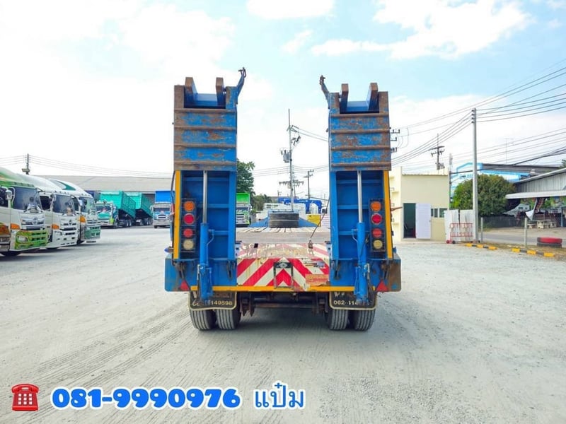 🚚หางโลว์เบด  สามเพลา อู่ VT ปี 2563  มีสะพาน Sาคา  620,000.-(9739)