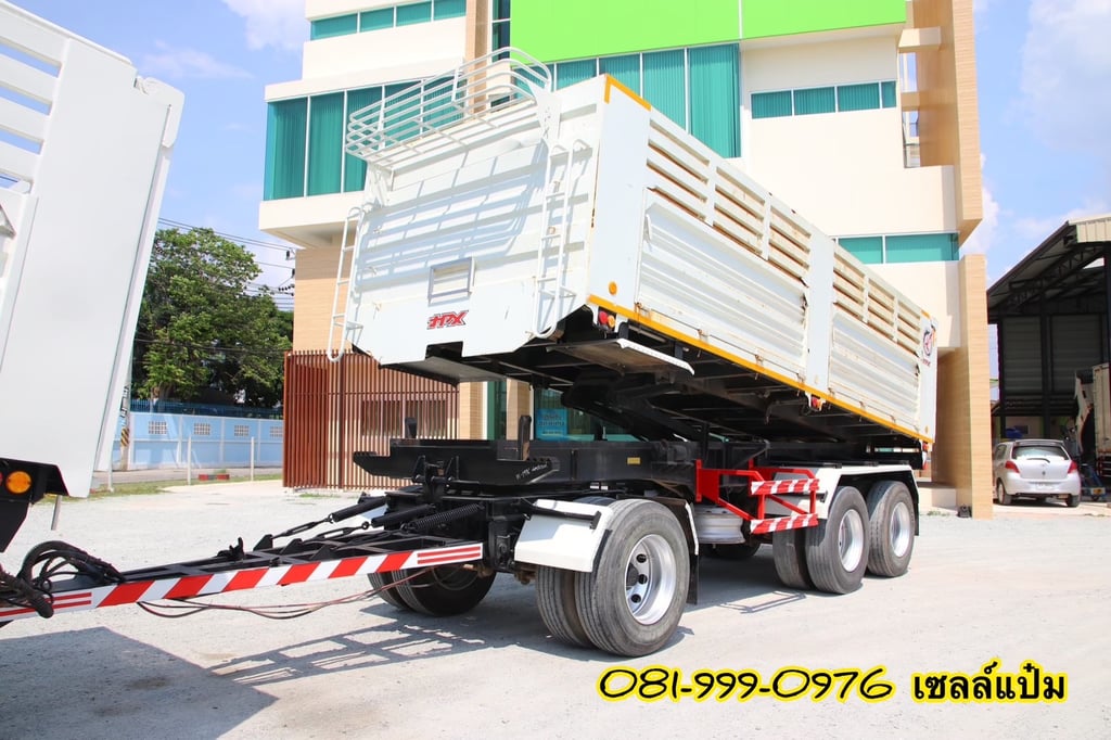 🚚สิบล้อดั้มพ์ พ่วงเเม่ลูก  ปี  65  HINO 344 แรงม้า Sาคา  2,490,000.-( 2753 )(1976)